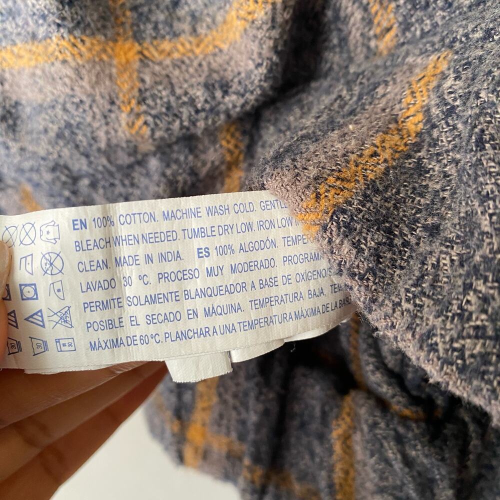 Forever 21 sz S gray gold plaid cowl neck cropped‎ jacket - Picture 6 of 9